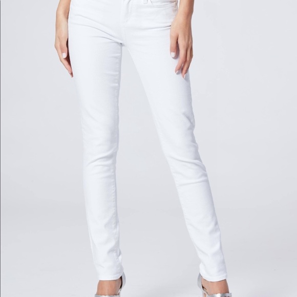⭐️ Paige Skyline Peg White Ankle Jeans ⭐️ - Picture 2 of 11